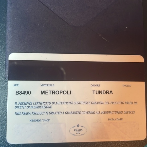 Prada Tote Bag Medium Olive Green VGC with COA Card & Dust Bag - Picture 15 of 16